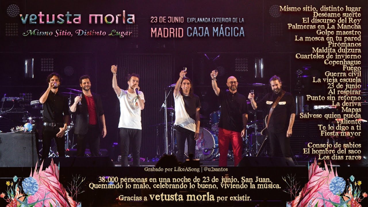 Vetusta Morla - Songs, Events and Music Stats
